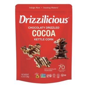 Drizzilicious Cocoa Popcorn 4.5oz 6ct